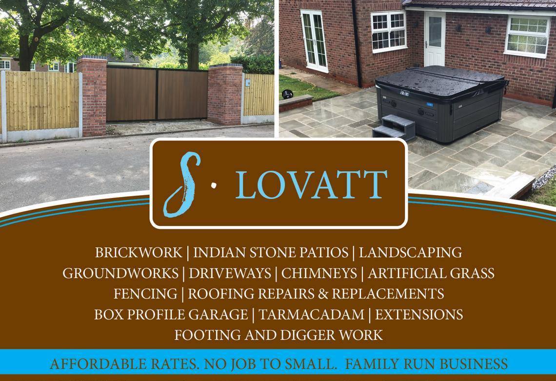 Ground works and landscaping sponsor